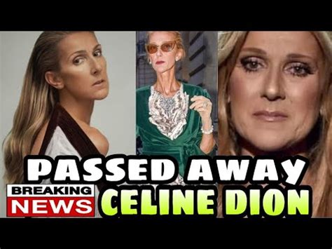 breaking news about Celine Dion